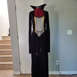 Subterranea Gothic Medieval "Evil Queen" Y2K dress